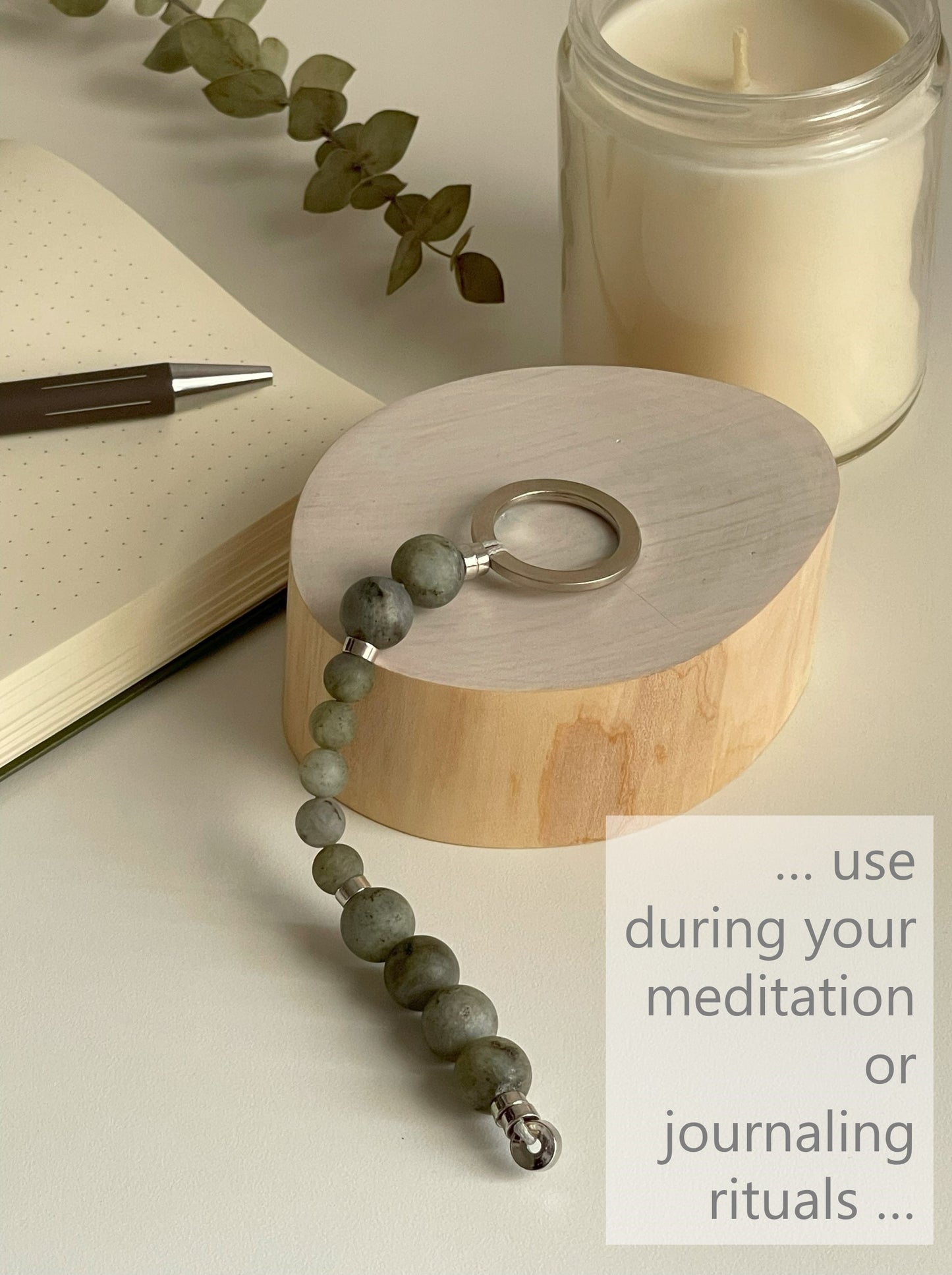 Labradorite Meditation & Breathing Beads - Intuition and Transformation