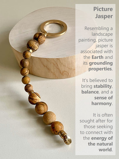 Daily Intention Ritual Set - Picture Jasper
