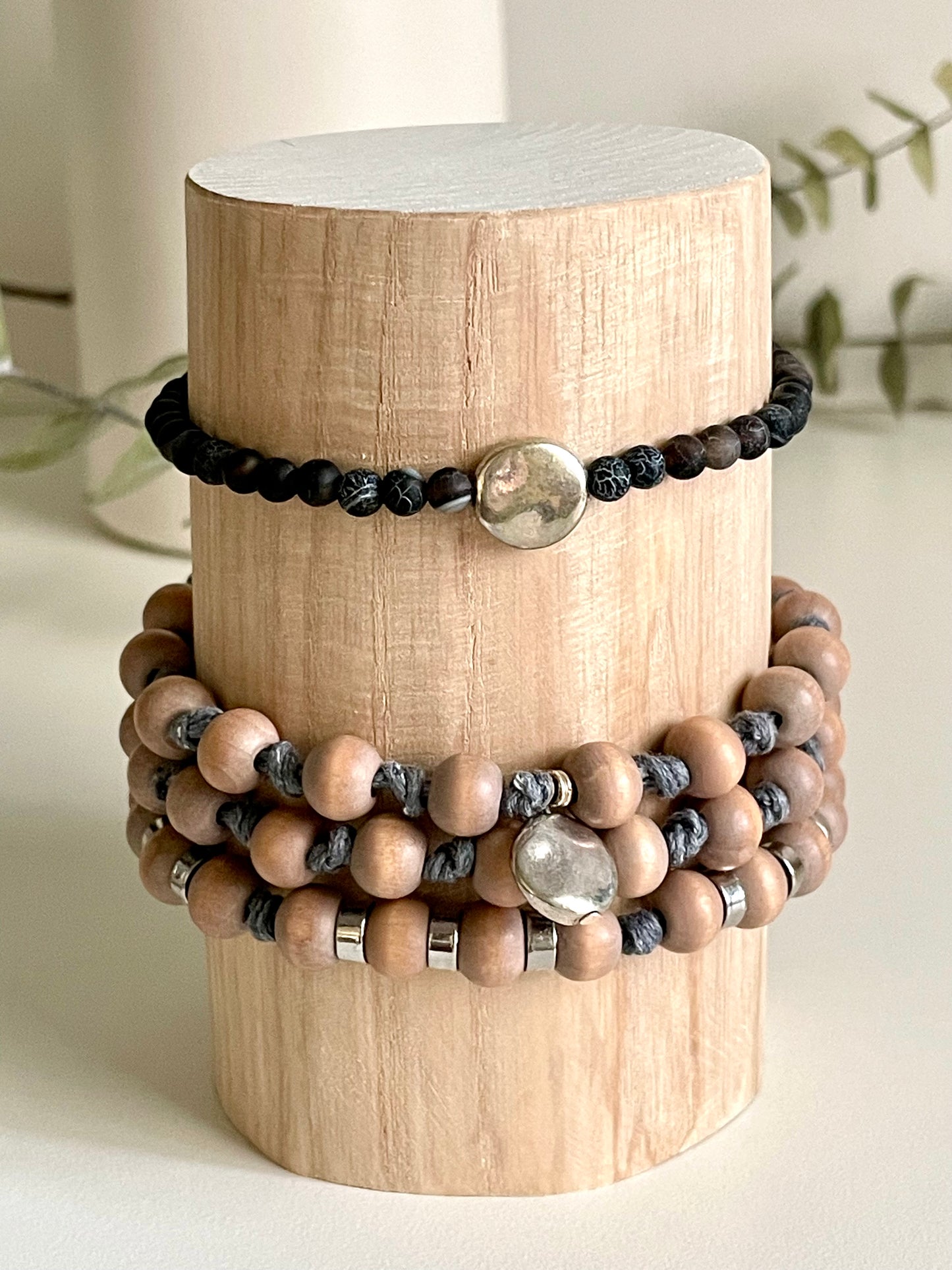 Tree & Moon - Wrap Bracelet