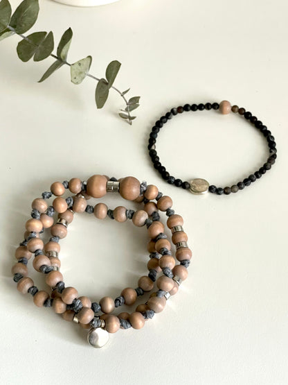 Tree & Moon - Wrap Bracelet