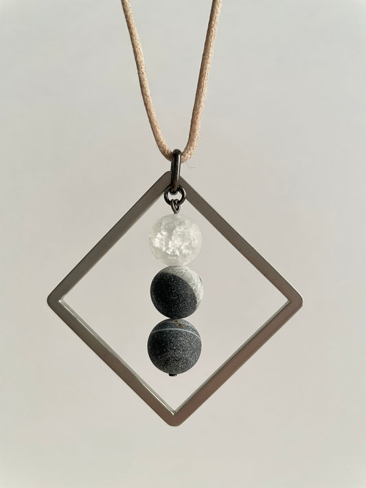 Stone Reflection Necklace